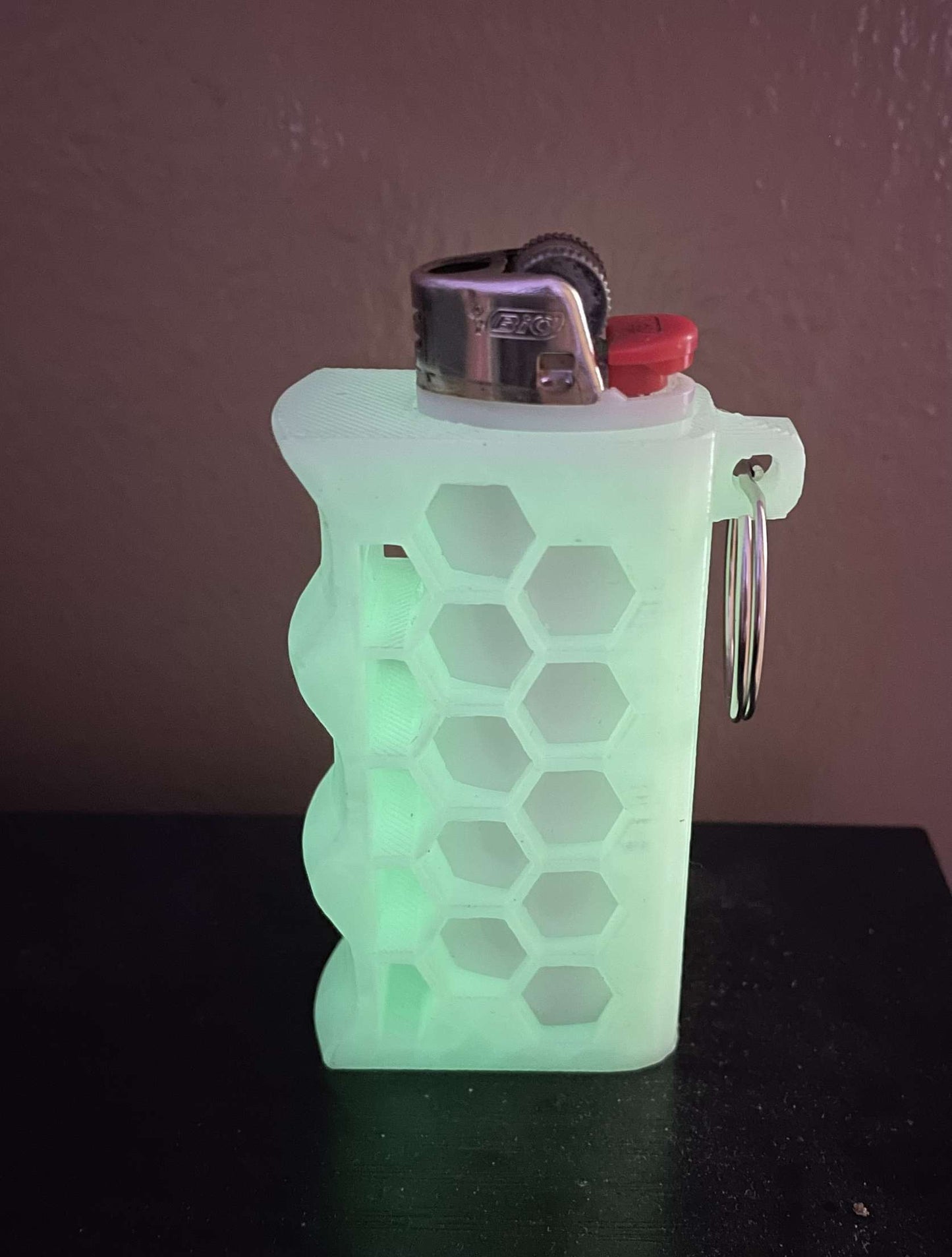 3d printed skeleton grip lighter case